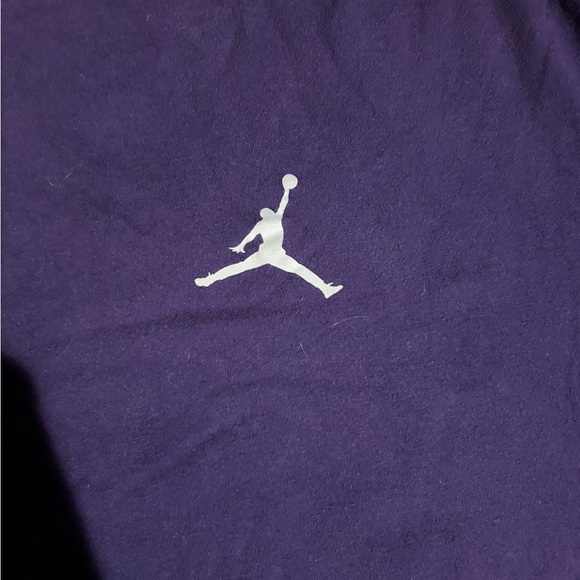 Purple Air Jordan Tee Shirt - Picture 4 of 4
